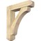 Ekena Millwork Legacy Craftsman Rough Sawn Bracket w/ Offset Brace, Douglas Fir, 8"W x 36"D x 40"H BKT0806X36X40LEC04RDF - alternate 1